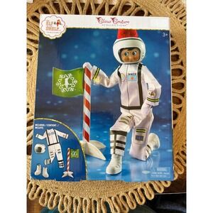Elf on the Shelf Couture Astronaut Collection Outfit & Flag- Elf Not Included
